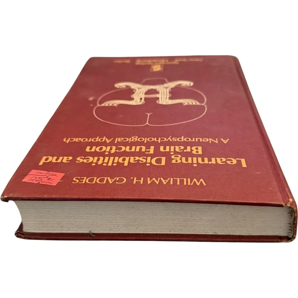 Springer Learning Disabilities and Brain Function Gaddes Hardcover 1980‎ Vintage